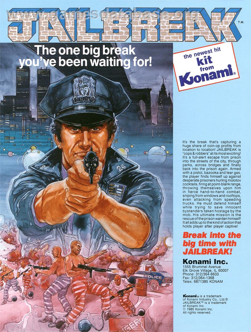 Manhattan 24 Bunsyo - Arcade - Artwork - Advert