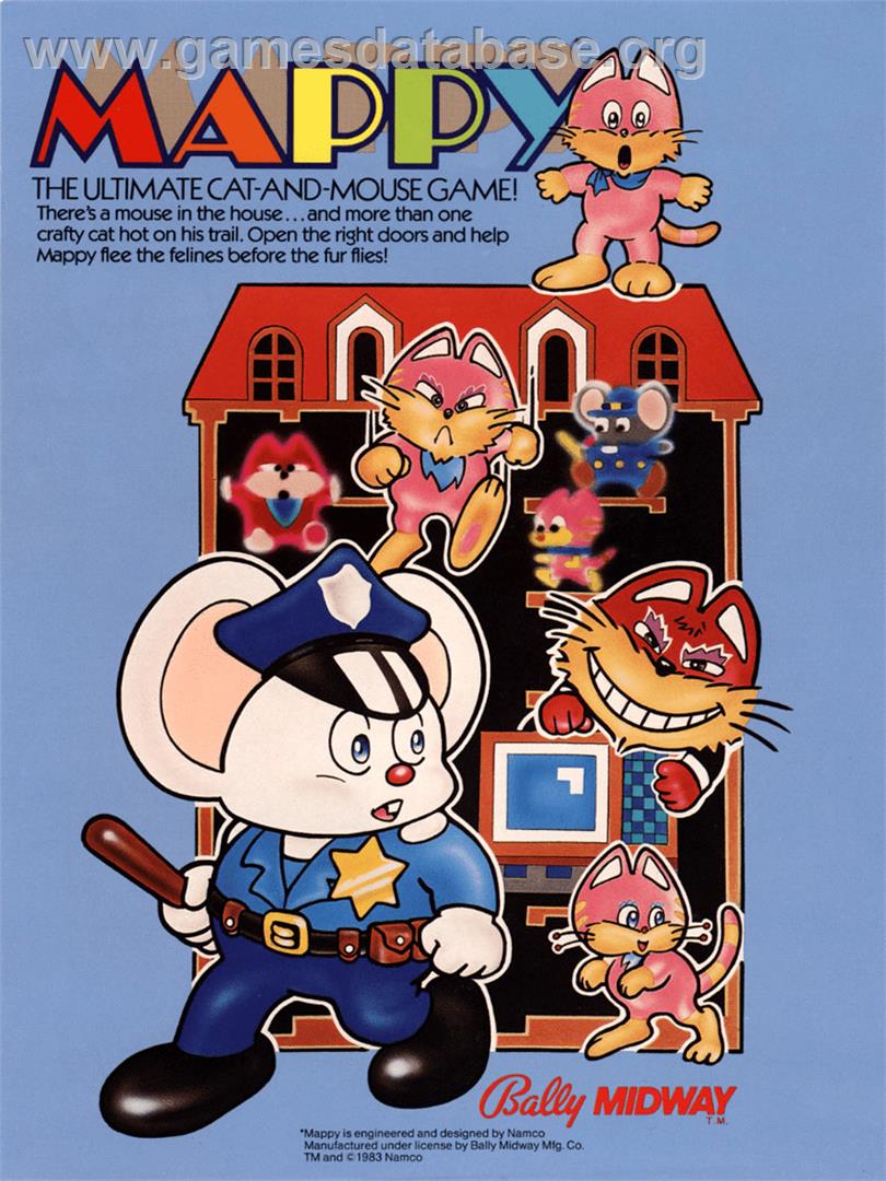 Mappy - Nintendo NES - Artwork - Advert