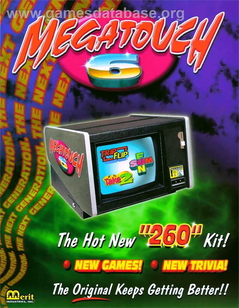 Megatouch 6 - Arcade - Artwork - Advert