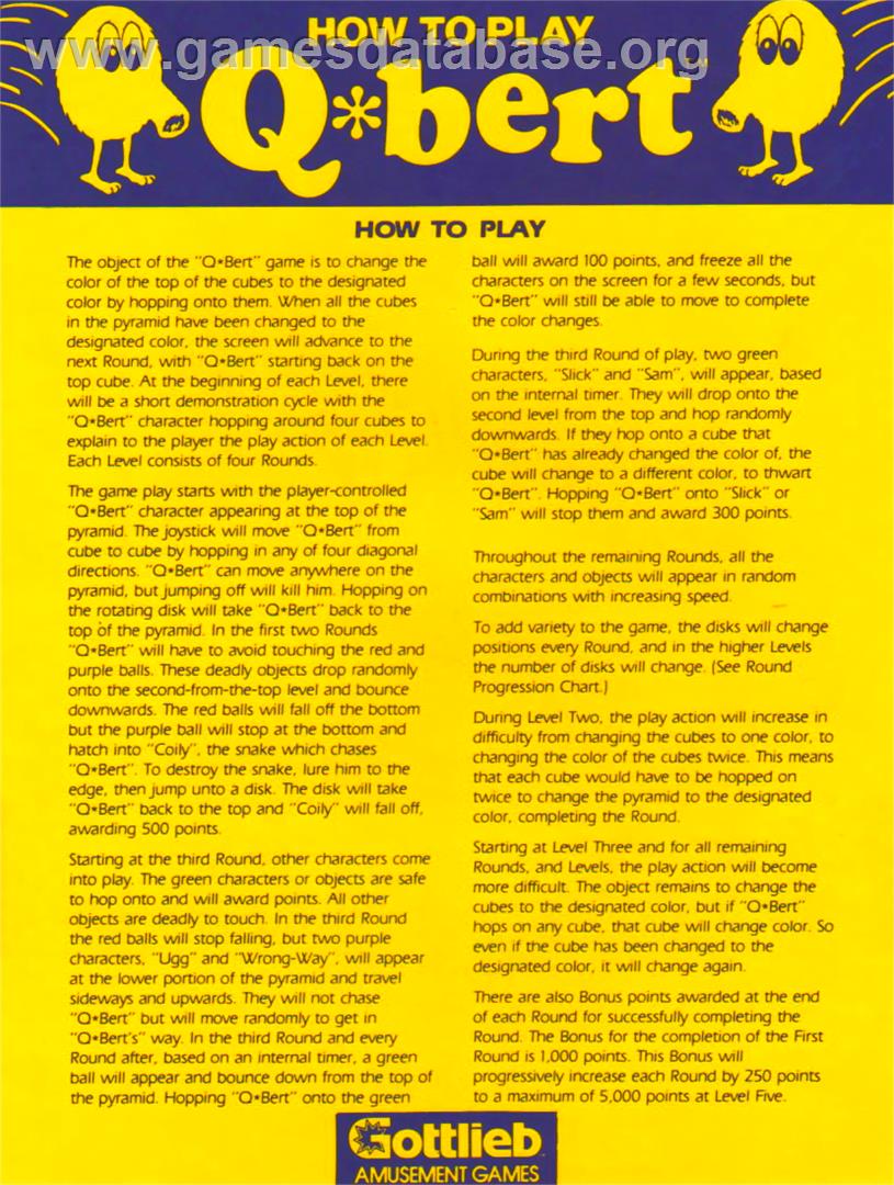 Mello Yello Q*bert - Arcade - Artwork - Advert