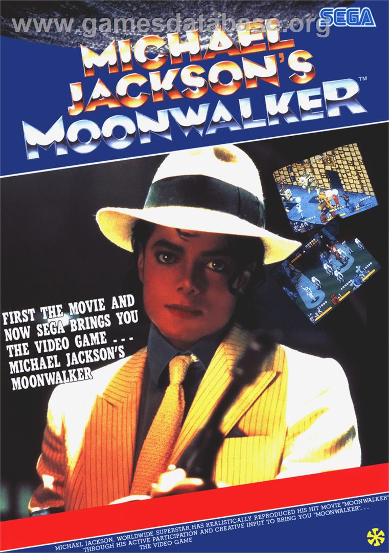 Michael Jackson's Moonwalker - Arcade - Artwork - Advert