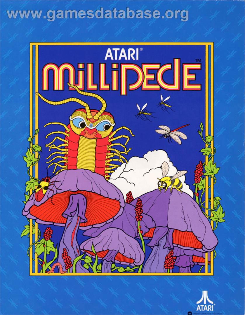 Millipede - Arcade - Artwork - Advert