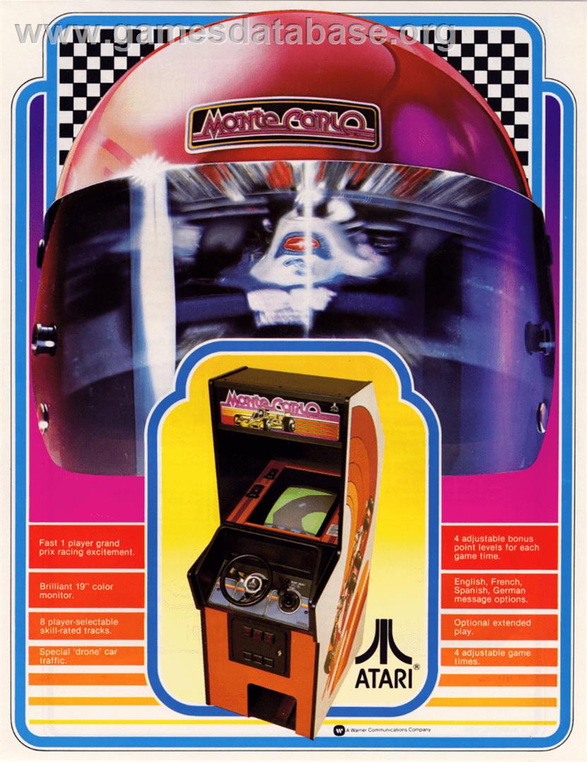 Monte Carlo - Arcade - Artwork - Advert