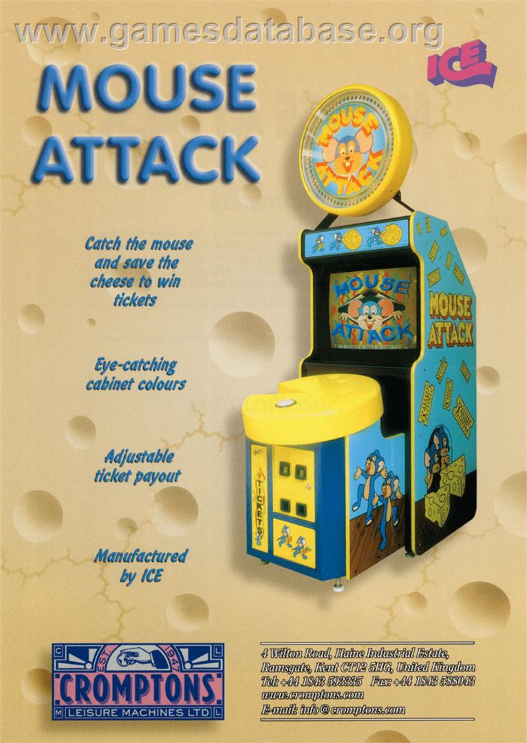 Mouse Attack - Arcade - Artwork - Advert