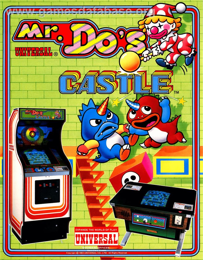Mr. Do's Castle - Atari 5200 - Artwork - Advert