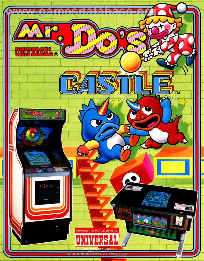 Mr. Do's Castle - Coleco Vision - Artwork - Advert