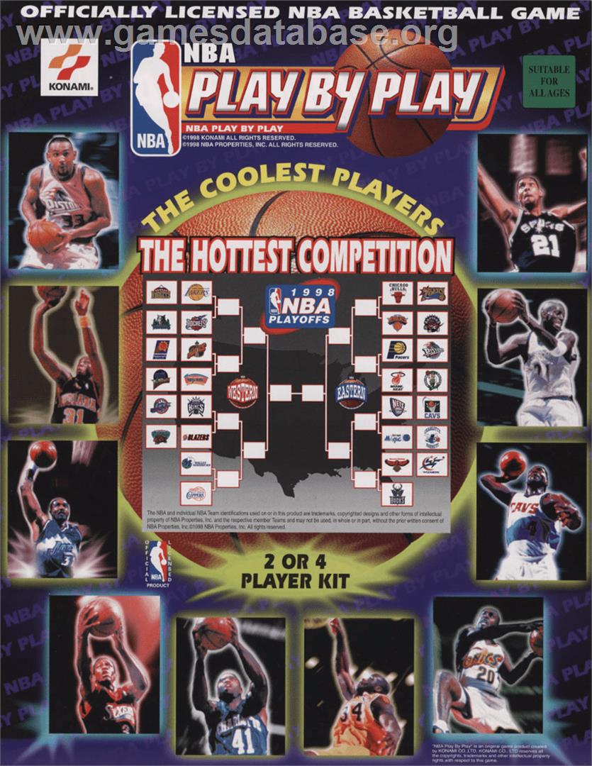 NBA Play By Play - Arcade - Artwork - Advert