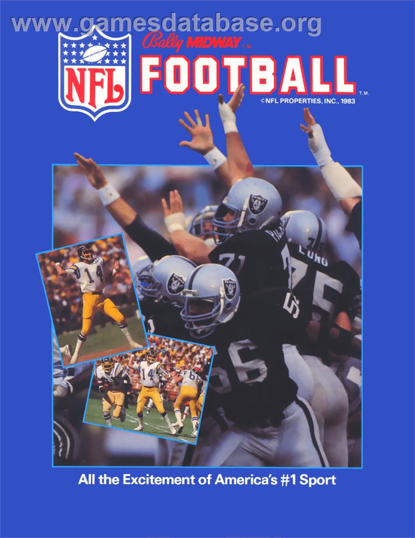 NFL Football - Arcade - Artwork - Advert