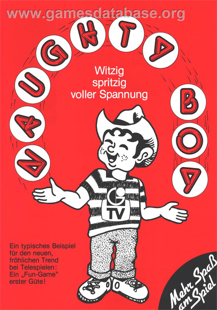 Naughty Boy - Arcade - Artwork - Advert