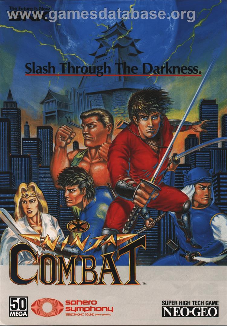 Ninja Combat - SNK Neo-Geo MVS - Artwork - Advert