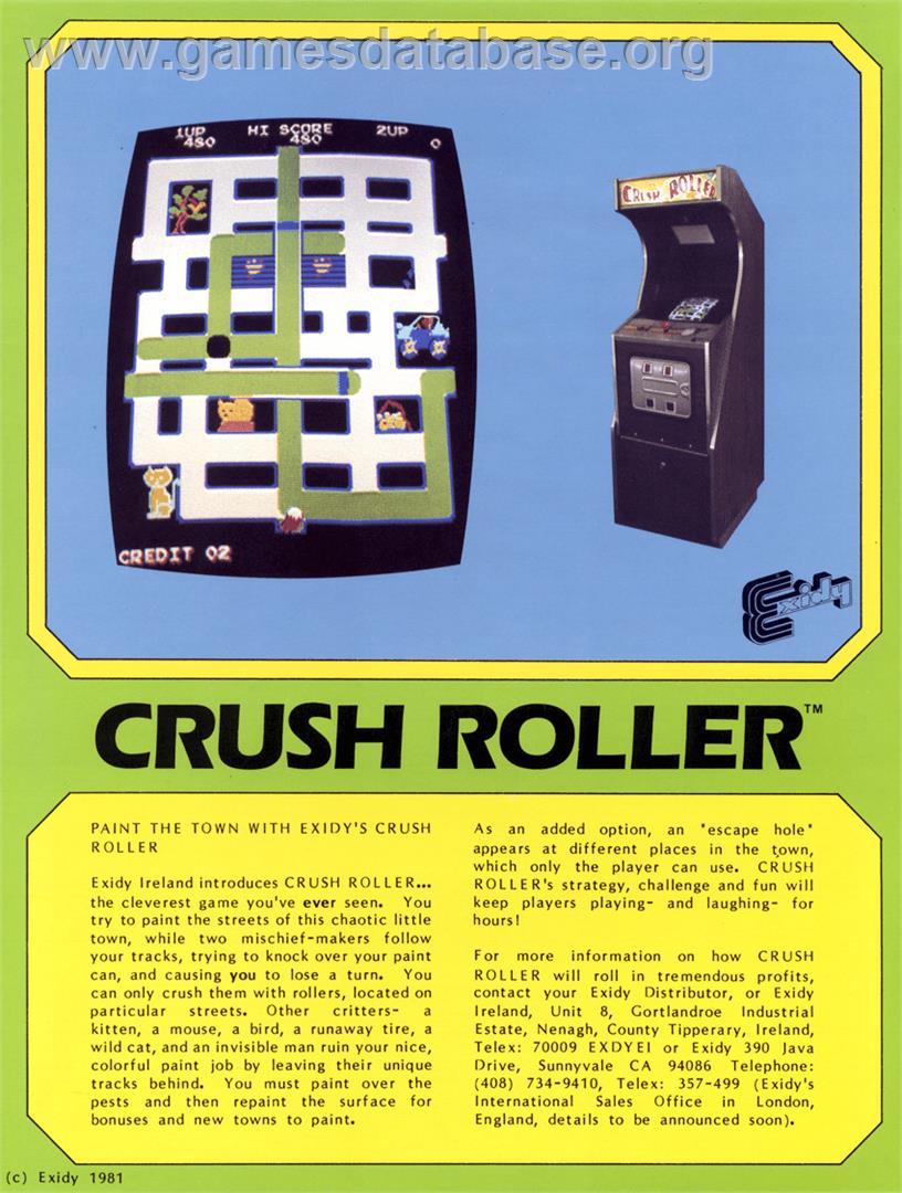 Painter - Arcade - Artwork - Advert