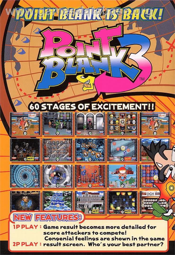 Point Blank 3 - Sony Playstation - Artwork - Advert