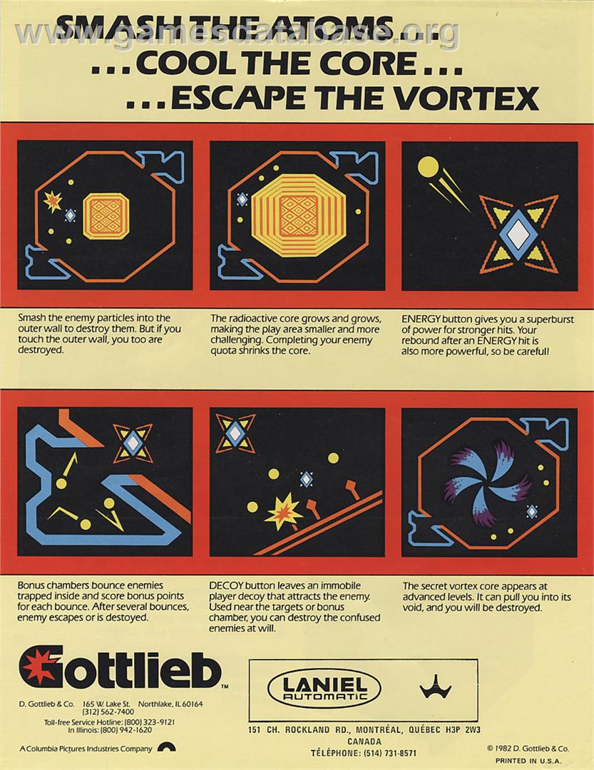 Reactor - Arcade - Artwork - Advert