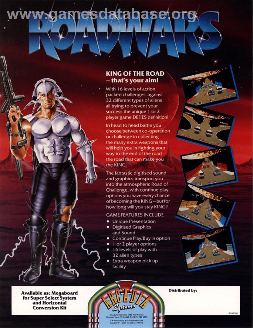 Roadwars - Commodore 64 - Artwork - Advert