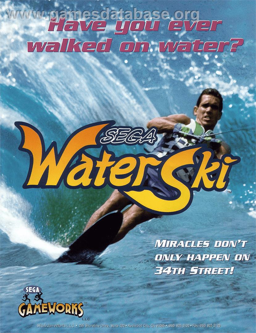 Sega Water Ski - Sega Model 2 - Artwork - Advert