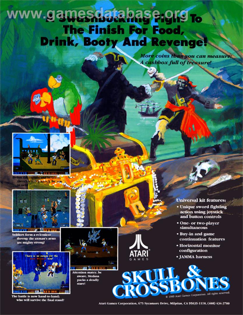 Skull & Crossbones - Commodore Amiga - Artwork - Advert