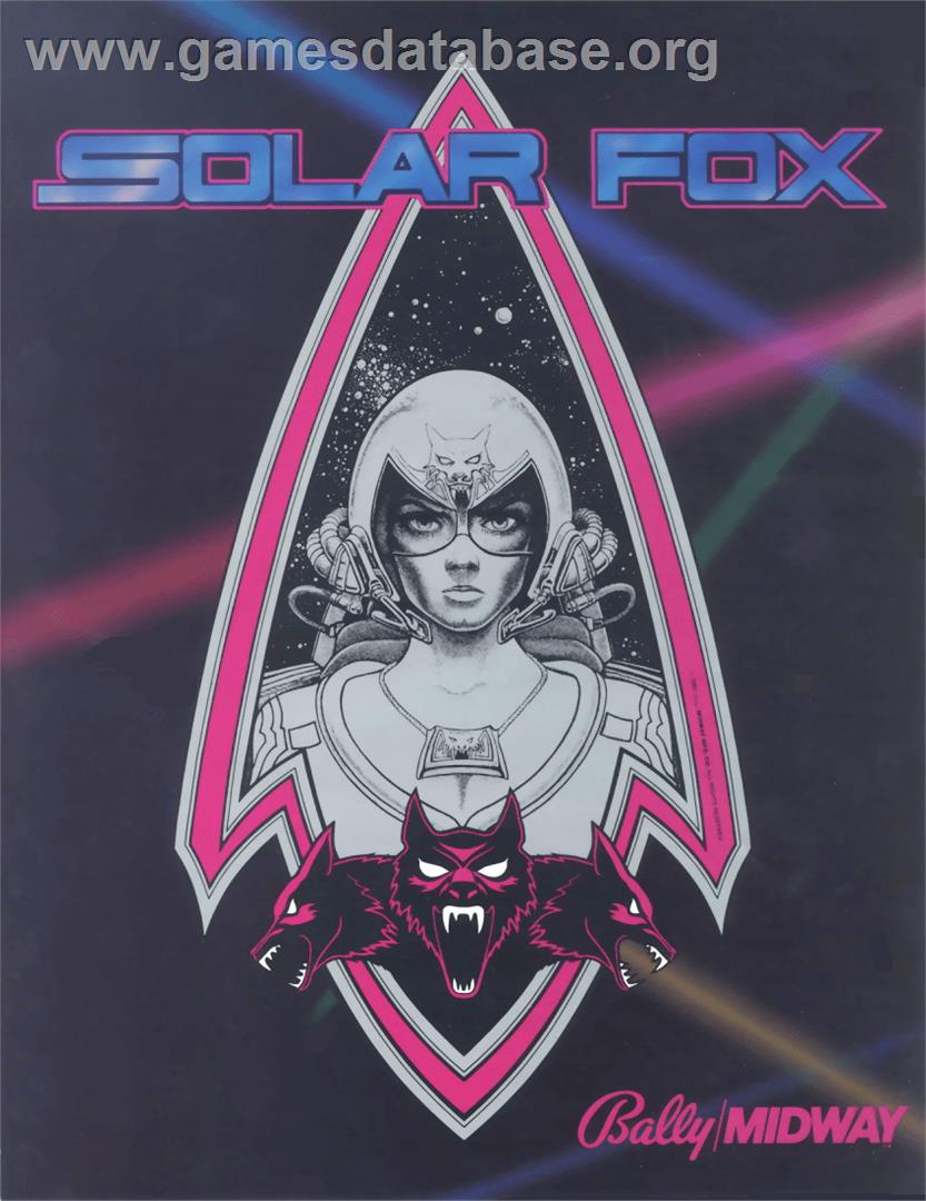 Solar Fox - Atari 2600 - Artwork - Advert