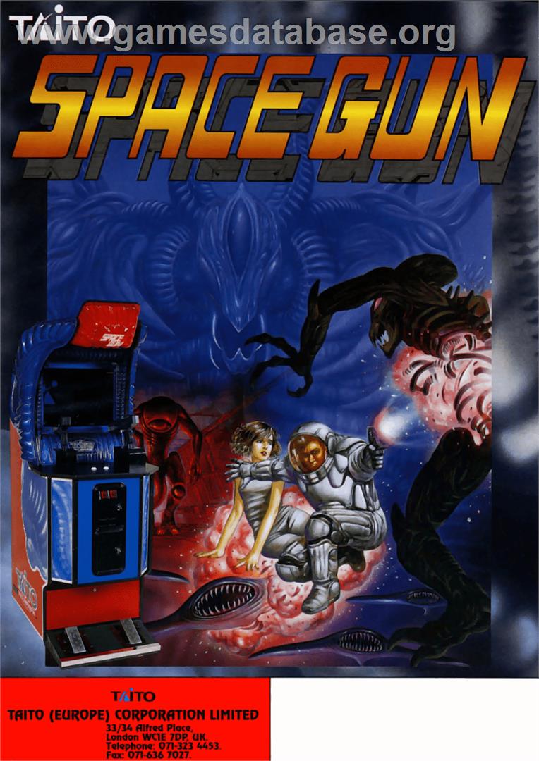 Space Gun - Arcade - Artwork - Advert