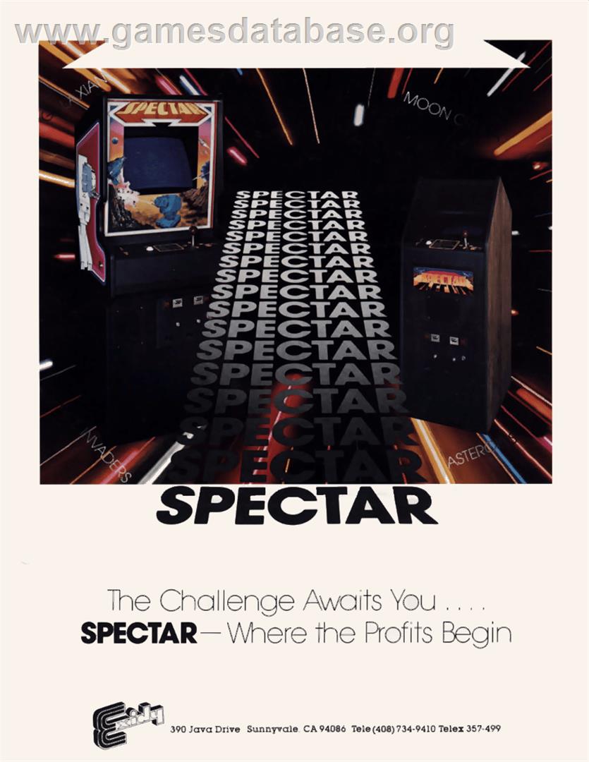 Spectar - Arcade - Artwork - Advert