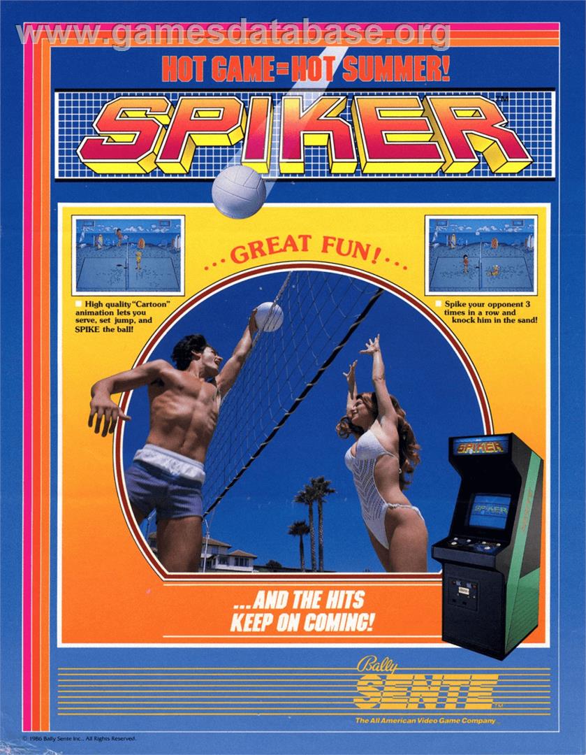 Spiker - Arcade - Artwork - Advert