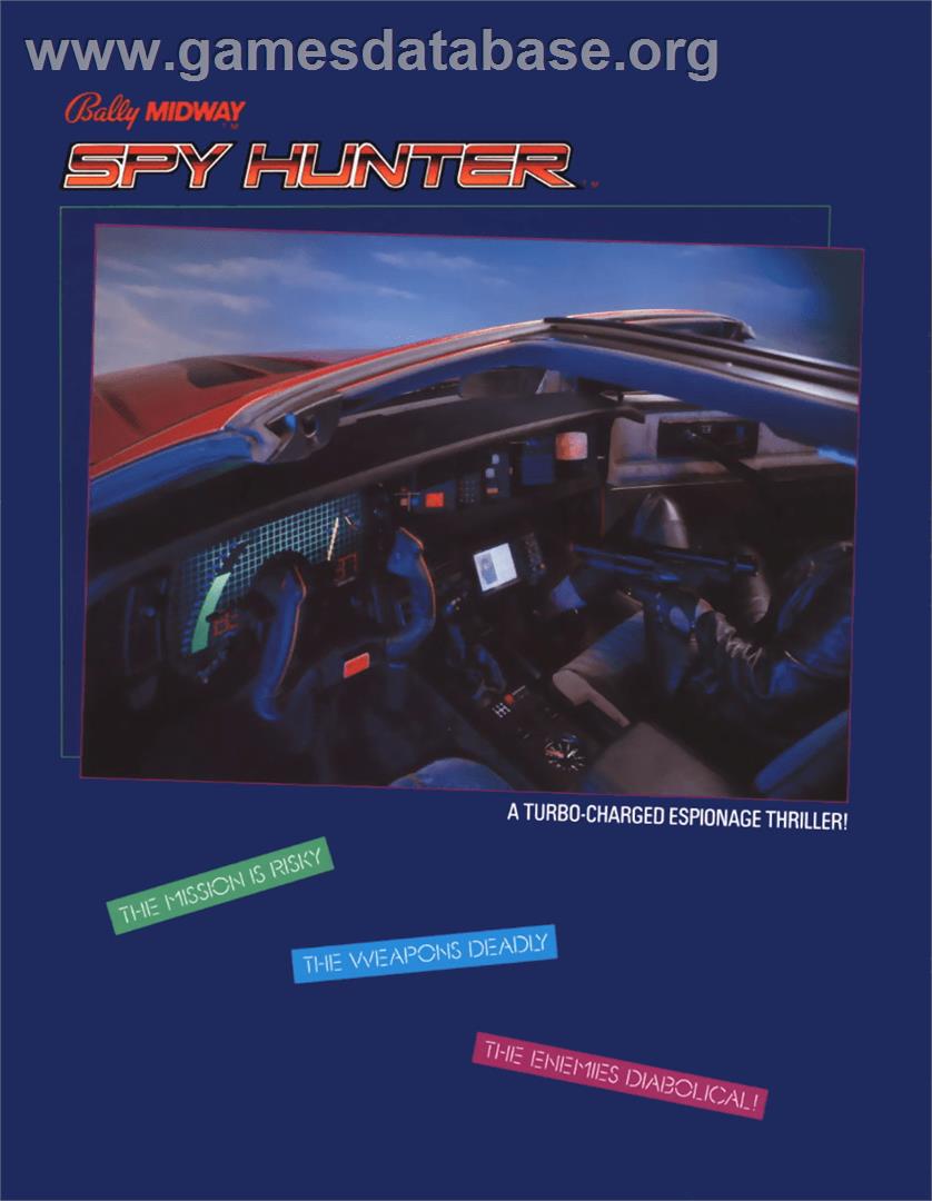 Spy Hunter - Arcade - Artwork - Advert
