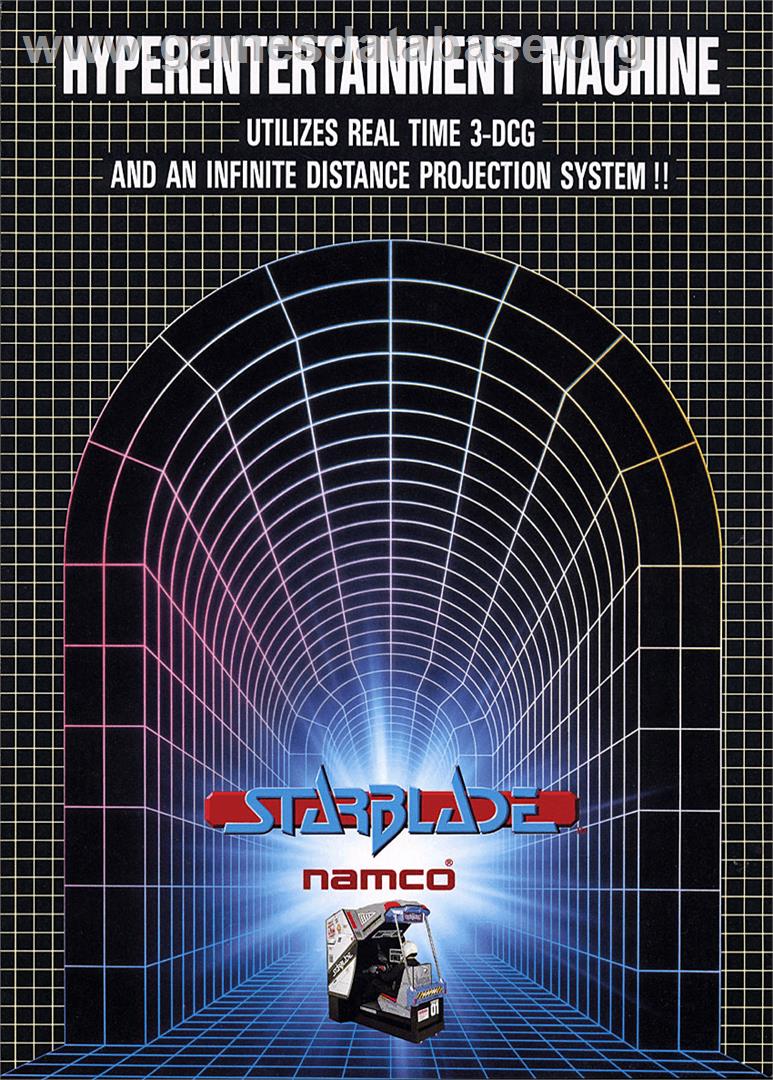 Starblade - Commodore Amiga - Artwork - Advert