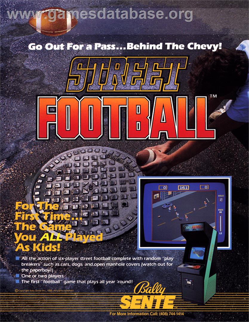 Street Football - Arcade - Artwork - Advert