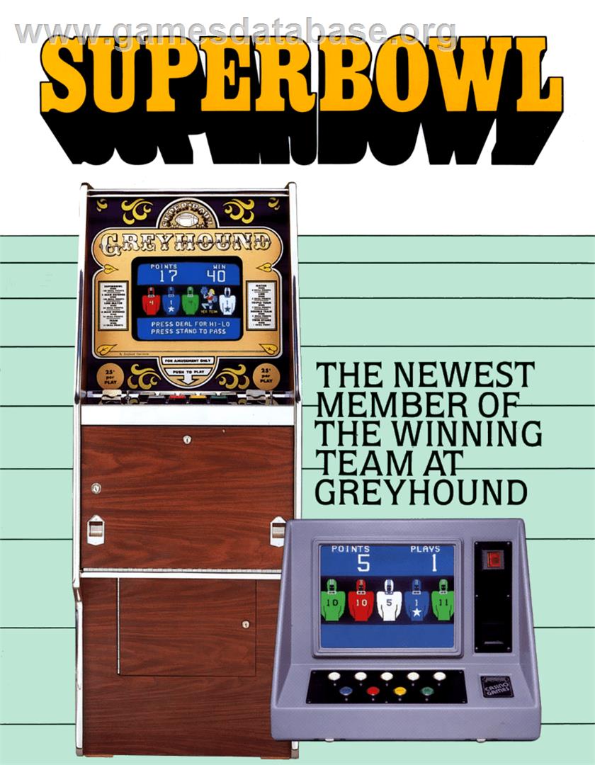 Super Bowl - Arcade - Artwork - Advert