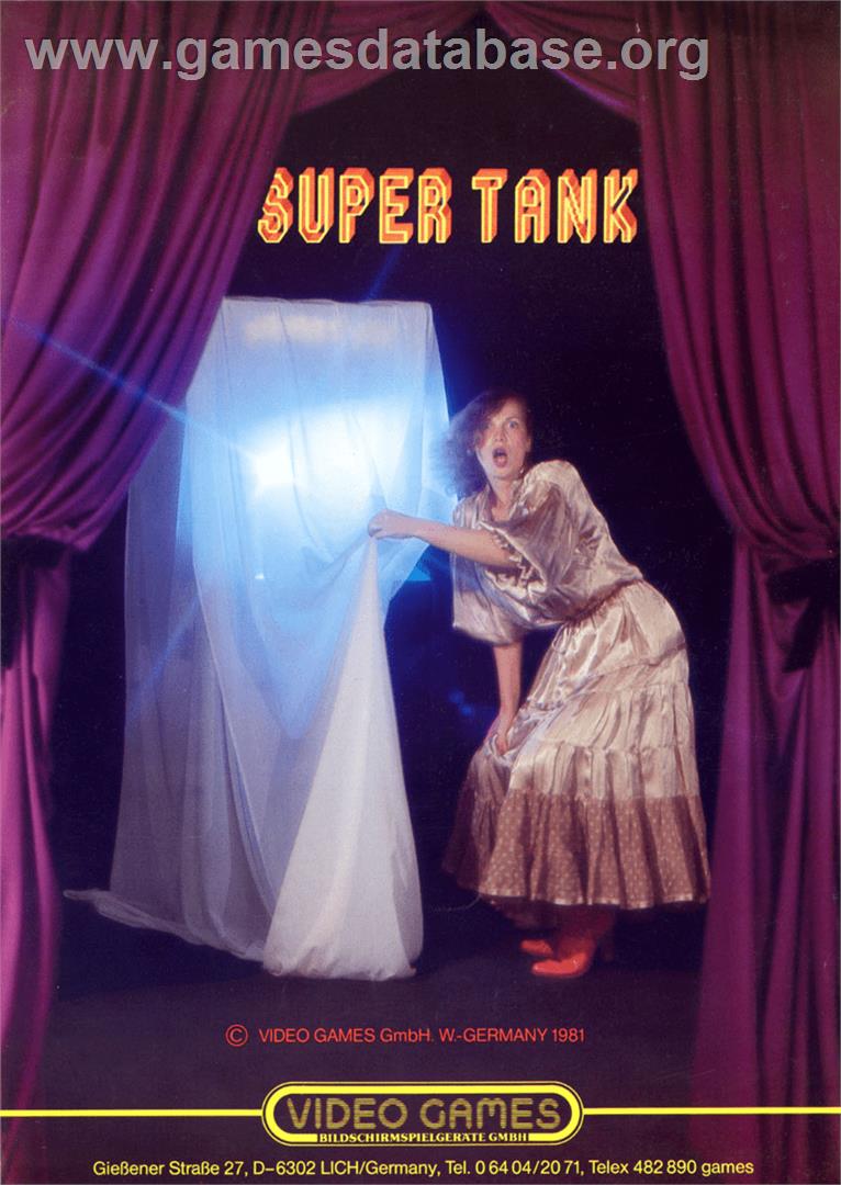 Super Tank - Arcade - Artwork - Advert