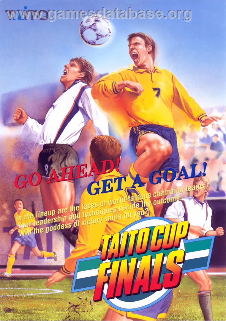 Taito Cup Finals - Arcade - Artwork - Advert