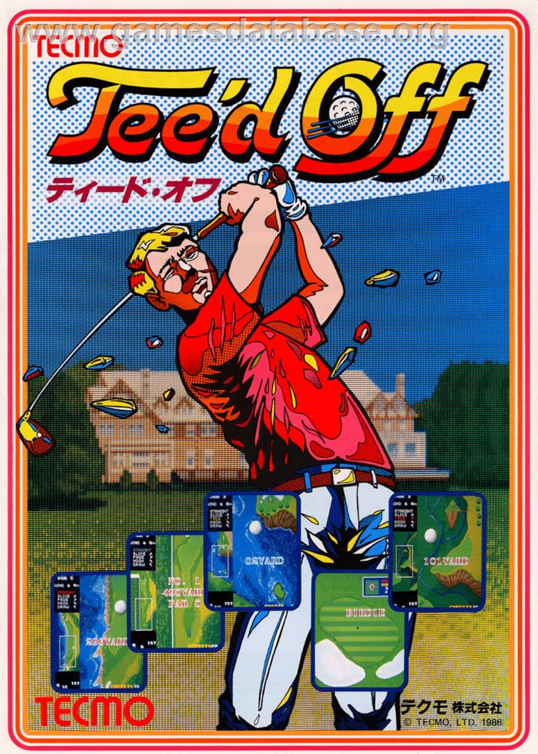 Tee'd Off - Arcade - Artwork - Advert