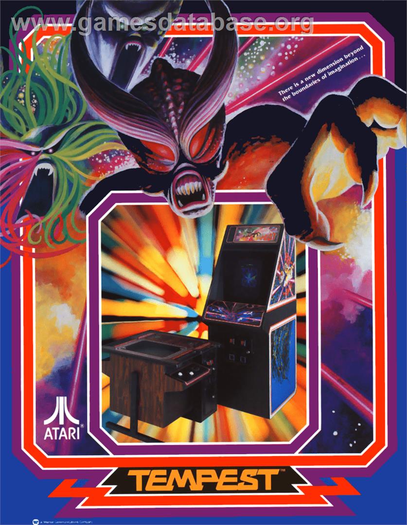 Tempest Tubes - Arcade - Artwork - Advert