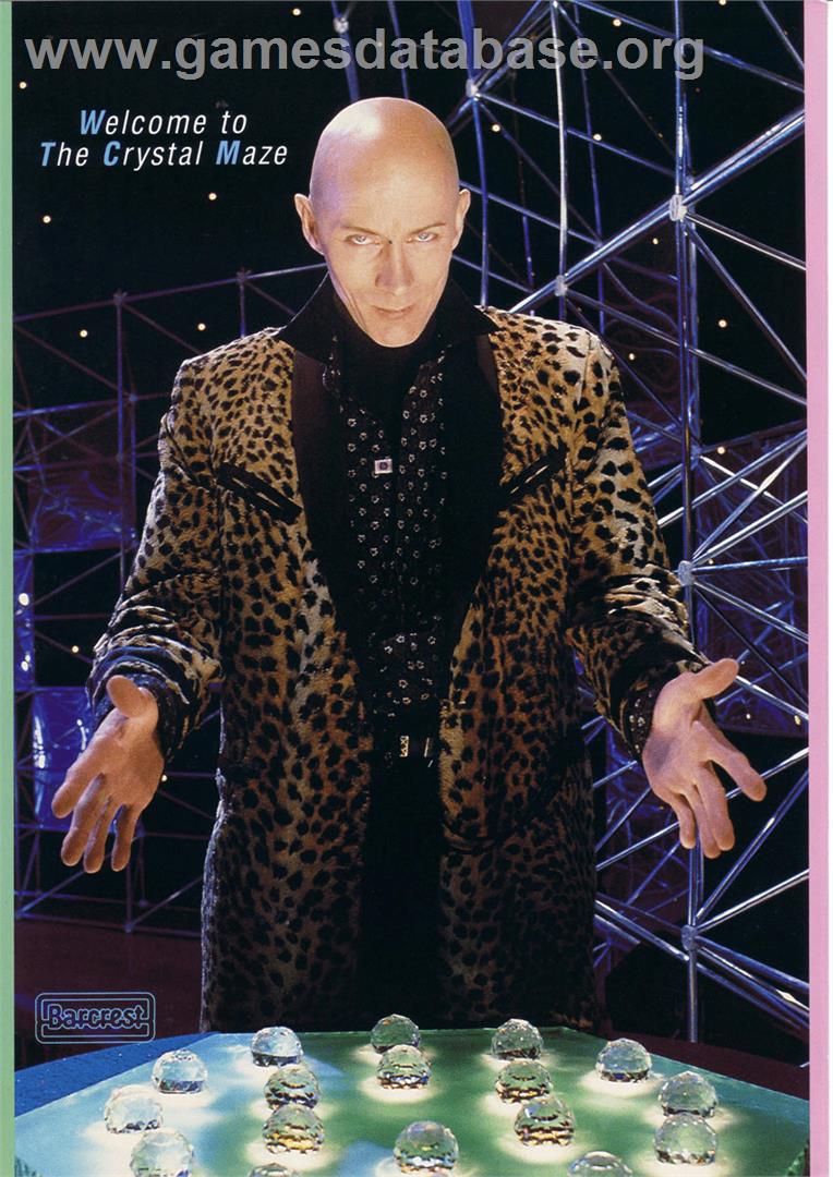 The Crystal Maze - Arcade - Artwork - Advert