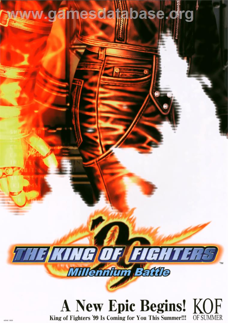 The King of Fighters '99 - Millennium Battle - Arcade - Artwork - Advert