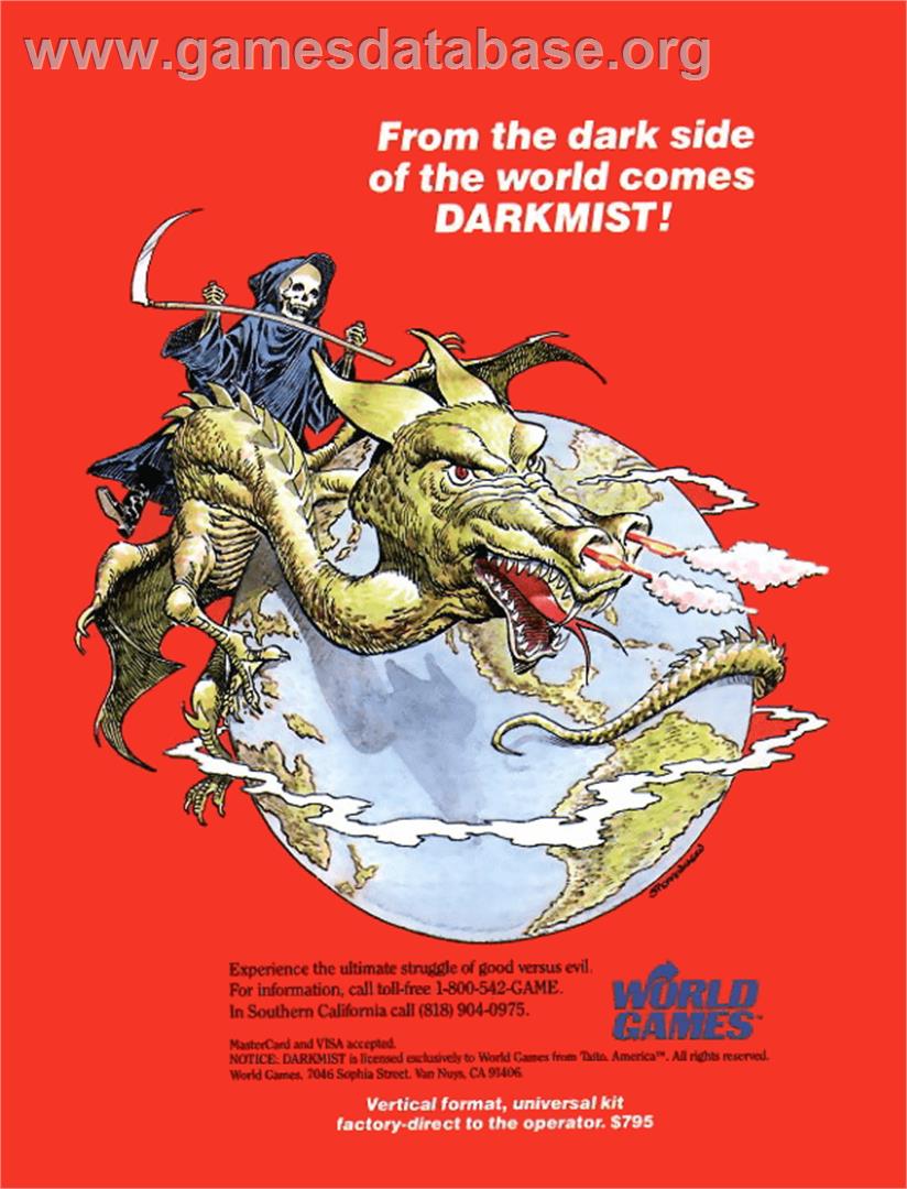 The Lost Castle In Darkmist - Arcade - Artwork - Advert