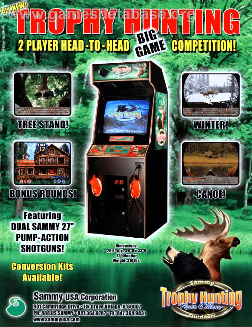 Trophy Hunting - Bear & Moose V1.0 - Arcade - Artwork - Advert