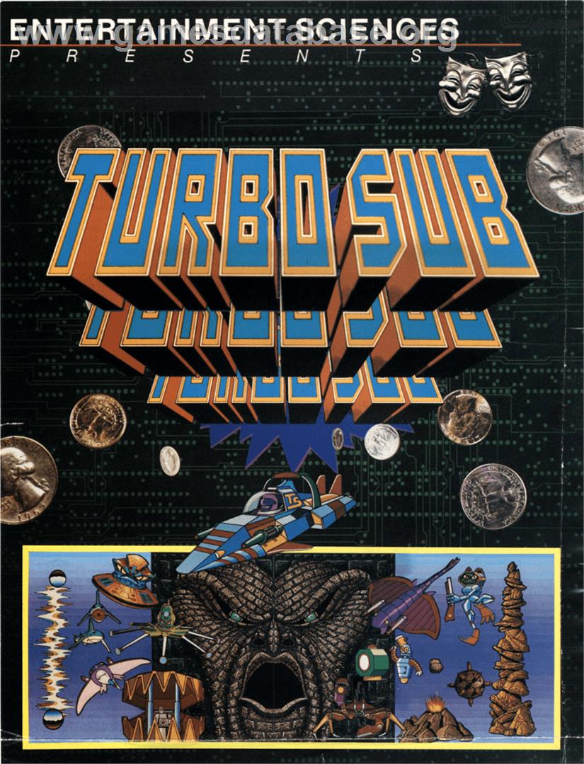Turbo Sub - Arcade - Artwork - Advert