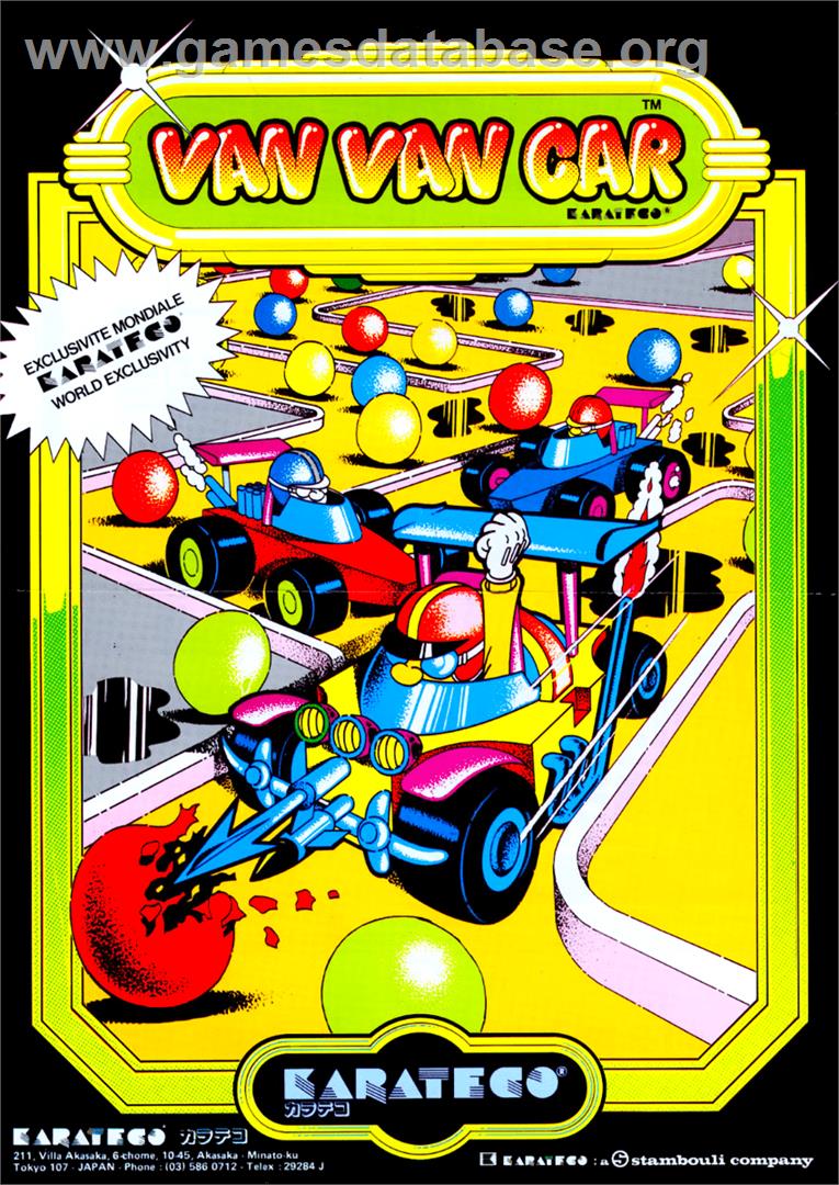 Van-Van Car - Arcade - Artwork - Advert