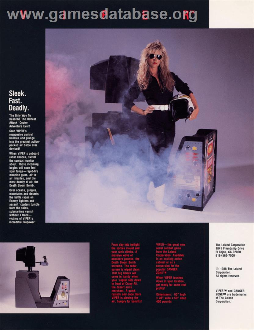 Viper - Nintendo Game Boy - Artwork - Advert