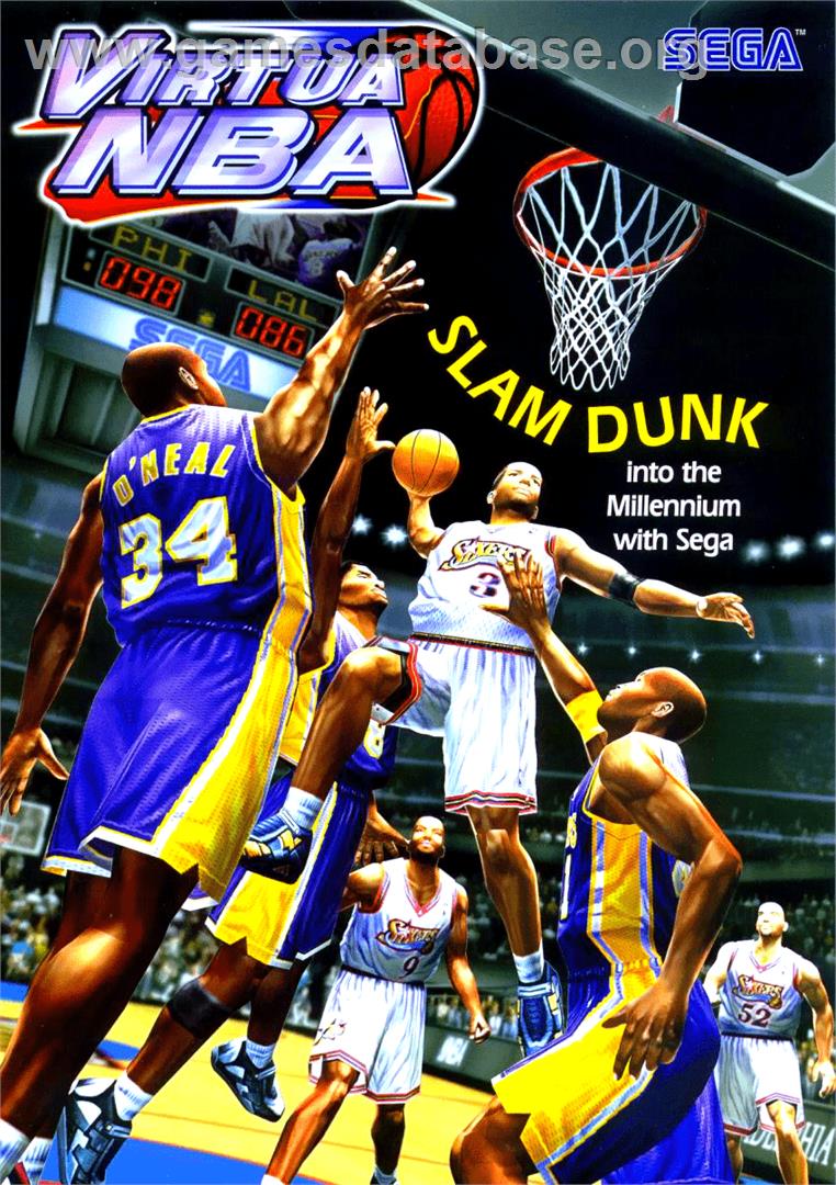 Virtua NBA - Arcade - Artwork - Advert