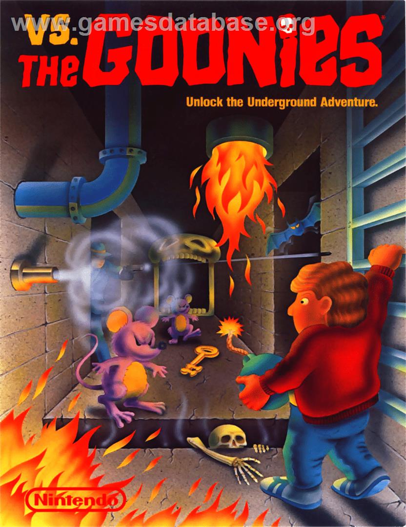 Vs. The Goonies - Nintendo Arcade Systems - Artwork - Advert