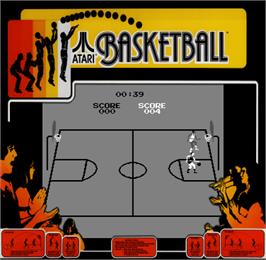 Artwork for Atari Basketball.