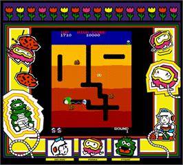 Artwork for Dig Dug.