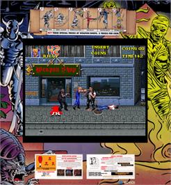 Artwork for Double Dragon 3: The Rosetta Stone.