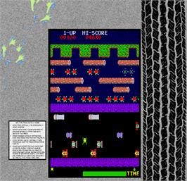 Artwork for Frogger.