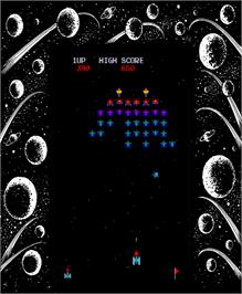 Artwork for Galaxian Turbo.