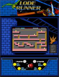 Artwork for Lode Runner II - The Bungeling Strikes Back.