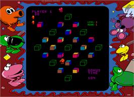 Artwork for Q*bert's Qubes.