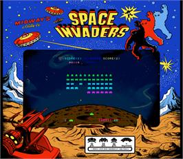 Artwork for Space Invaders.