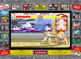 Artwork for Street Fighter II': Champion Edition.
